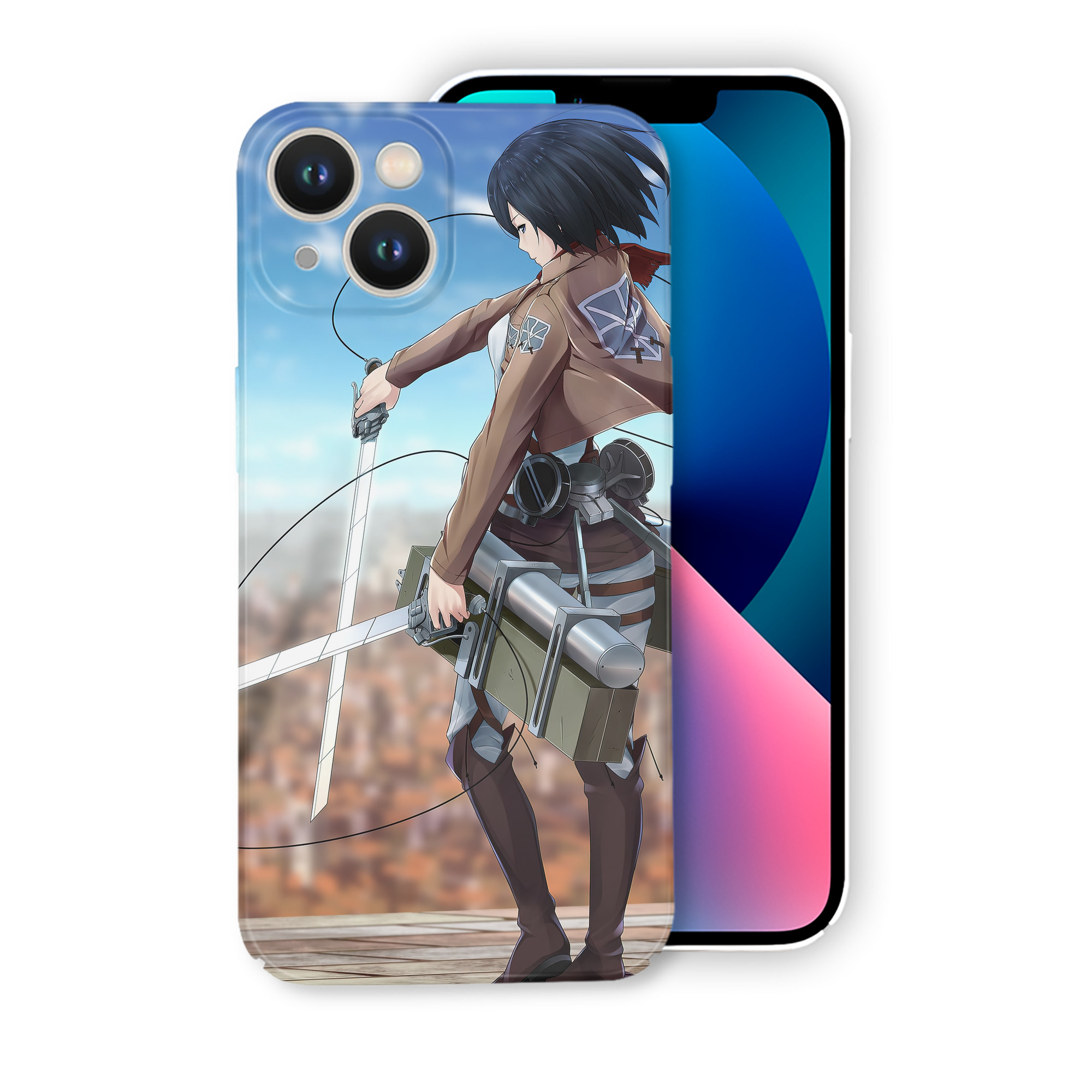 （画像用） 進撃の巨人 Attack on Titan 【iPhone 14シリーズ対応】ハードケース